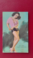 CPA - PIN UPS - FEMMES - A MUTOSCOPE CARD - Why-we're Barely Acquainted - Pin-Ups