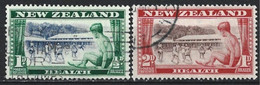 New Zealand 1948. Scott #B32-3 (U) Children's Healt Camp  *Complete Set* - Used Stamps