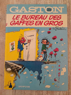 Bande Dessinée Dédicacée -  Gaston R2 - Le Bureau Des Gaffes En Gros (1972) - Opdrachten