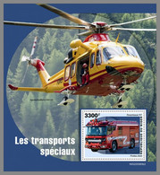 NIGER 2022 MNH Fire Engines Feuerwehr Camions De Pompiers Special Transport S/S II - OFFICIAL ISSUE - DHQ2306 - Sapeurs-Pompiers