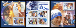 Niger  2022 Mother Teresa. (373) OFFICIAL ISSUE - Mother Teresa