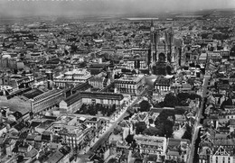 Reims * Vue Aérienne , Rue Libergier Vers La Cathédrale - Reims