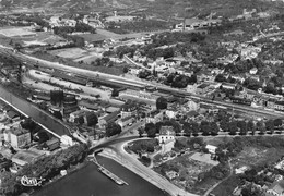 Toul * Vue Aérienne Sur Le Quartier De La Gare Et Le Canal * Péniche - Toul