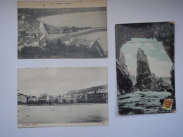 LOT DE 3 CARTES POSTALES DE JERSEY - Plemont