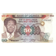 Billet, Ouganda, 50 Shillings, 1985, KM:20, NEUF - Ouganda