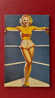 CPA - PIN UPS - FEMMES - A MUTOSCOPE CARD - A KNOCKOUT - Pin-Ups