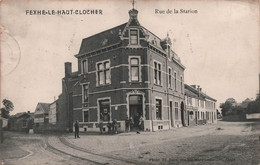 BELGIQUE - Fexhe Le Haut Clocher - Rue De La Station  Animé - Carte Postale Ancienne - - Fexhe-le-Haut-Clocher