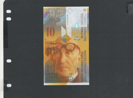 SUISSE - Billet 10 Francs 1996 NEUF/UNC Pick-66b - Suiza