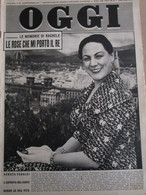 # OGGI N 38 / 1958 RENATA TIBALDI / MUSSOLINI / VESPA 400 - Prime Edizioni