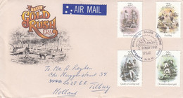 AUSTRALIA FDC 749-752 - Cartas & Documentos