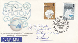 AUSTRALIA FDC 770-771 - Storia Postale