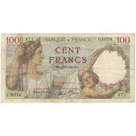 France, 100 Francs, Sully, 1941, U.20774, TB+, Fayette:26.50, KM:94 - 100 F 1939-1942 ''Sully''