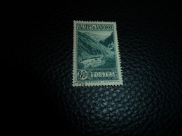Vallées D'Andorre - Gorge De St-Julia - 80c. - Vert - N° 72 - Oblitéré - Année 1937 - - Used Stamps