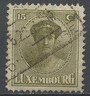 Luxembourg - Luxemburg 1921-22 Y&T N°124 - Michel N°126 (o) - 15c Grande Duchesse Charlotte - 1921-27 Charlotte Front Side