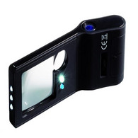 Pocket Magnifier 6 In 1, 15 X Magnification , With Light - Pinzas, Lupas Y Microscopios
