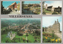 CPM.  MULTIVUES  "  VILLERSEXEL  "   VUES NOMEES AU VERSO  .  CARTE NON ECRITE - Villersexel