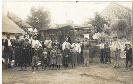 AGRICULTURE  CARTE PHOTO  SCENE  DE  BATTAGE  ( A LOCALISER  ) - Sonstige & Ohne Zuordnung