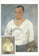 MONACO - CARTE MAXIMUM - Yvert N° 1293 - AUTOPORTRAIT De PICASSO - Maximumkarten (MC)