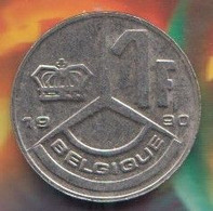 @Y@  België   1 Frank  1980     (4943) - 20 Francs