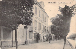 FRANCE - 77 -  CHELLES - La Gendarmerie   -  Carte Postale Ancienne - Chelles