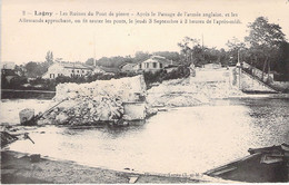 FRANCE - 77 - LAGNY SUR MARNE - Les Ruines Du Pont De Pierre -  Carte Postale Ancienne - Lagny Sur Marne