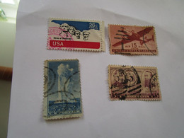 Timbres Des Usa  Poste Aerienne Obliterations Interessantes - Sonstige & Ohne Zuordnung