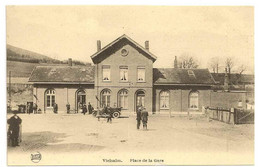 VIELSALm - Place De La Gare. Édit. E Halconruy-Goffin, Vielsalm. - Vielsalm