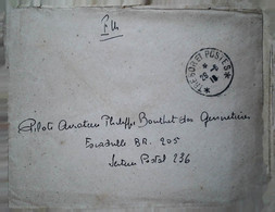 0 4  Carte Ou Lettre Fm  Escadrille Bréguet 205 Sp 236 - Poste Aérienne Militaire