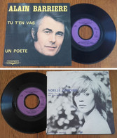 RARE French SP 45t RPM (7") ALAIN BARRIERE «Tu T'en Vas» (w/ Noëlle Cordier, 1975) - Verzameluitgaven