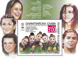 BULGARIA, 2022, MNH, OLYMPICS, TOKYO OLYMPICS, OLYMPIC GLORY, GYMNASTICS, S/SHEET - Verano 2020 : Tokio