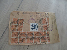 Allemagne Deutsche Post Lettre N Censure Juste Le Verso Podejuch Pour Zurich 20 TP Stamps  1923 - Briefe U. Dokumente