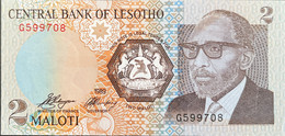 Lesotho 2 Maloti, P-9 (1989) - UNC - Lesoto