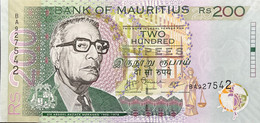 Mauritius 200 Rupees, P-57b (2007) - UNC - Mauricio