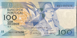 Portugal 100 Escudos, P-179d (03.02.1987) - UNC - Portugal