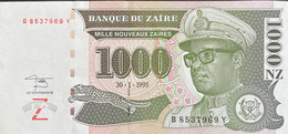 Zaire 1.000 Nouveaux Zaires, P-67 (30.01.1995) -  UNC - Zaïre