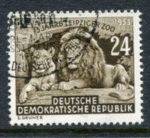 DDR / E. GERMANY 1953 Leipzig Zoo  Used.  Michel  397 - Gebraucht