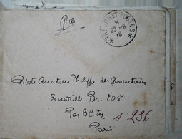 0 5 Carte Ou Lettre Fm   Sp Escadrille Bréguet 205 - Militaire Luchtpost