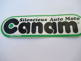 Automobile/Auto-collant Publicitaire Ancien /CANAM Silencieux Auto-Moto/ Vers 1980- 1985    ACOL201 - Pegatinas