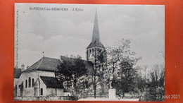 CPA (77) Saint Pierre Les Nemours. L'église.   (X.629) - Saint Pierre Les Nemours