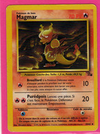 Carte Pokemon Francaise 1995 Wizards Fossile 39/62 Magmar 70pv Bon Etat - Wizards