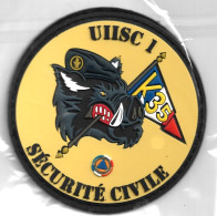 Ecusson De Bras SECURITE CIVILE UIISC 1 NOGENT LE ROTROU - Pompiers