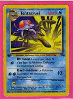 Carte Pokemon Francaise 1995 Wizards Fossile 44/62 Tentacruel 60pv  Edition 1 En Etat - Wizards