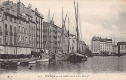 FRANCE - 83 - TOULON - LA VIEILLE DARSE Et Les Lesteurs - Bateau -  Carte Postale Ancienne - Toulon