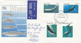 AUSTRALIA FDC 777-780 - Brieven En Documenten