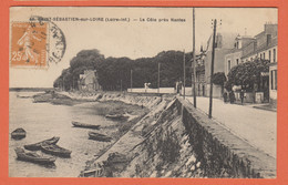 D44 - SAINT SÉBASTIEN SUR LOIRE - LA CÔTE PRÈS NANTES - Plusieurs Personnes - Barques - Saint-Sébastien-sur-Loire