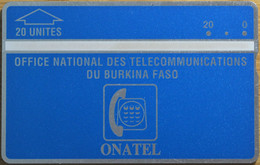 Burkina Faso - Onatel (L&G) - Blue - 105H - 05.1991, 20Units, Mint - Burkina Faso