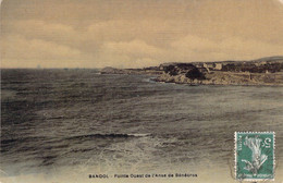 FRANCE - 83 - BANDOL - Pointe Ouest De L'Anse De Bénéeros -  Carte Postale Ancienne - Bandol