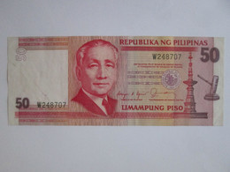 Philippines 50 Piso 1987 Banknote,see Pictures - Philippines