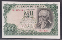 ESPAÑA - BILLETE DE 1000 PESETAS DE 1971 - SIN CIRCULAR - JOSE ECHEGARAY - 1000 Pesetas