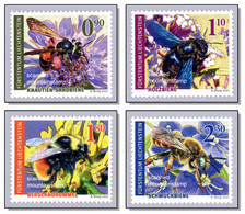 Liechtenstein 2022 Insekten Bienen Abeilles Bees MNH ** - Nuevos